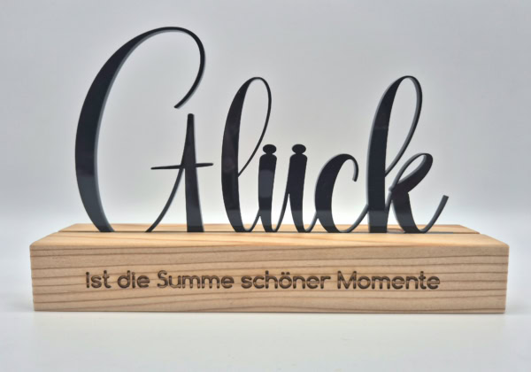 Glück ist die Summe schöner Momente