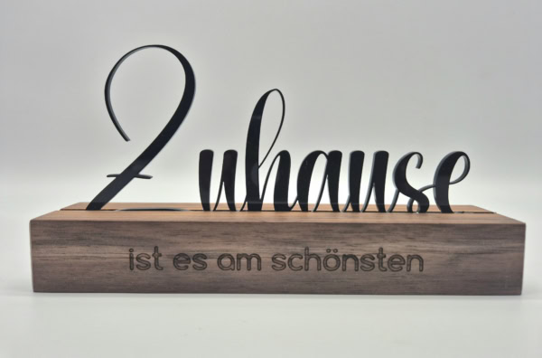 Zuhause ist es am schönsten