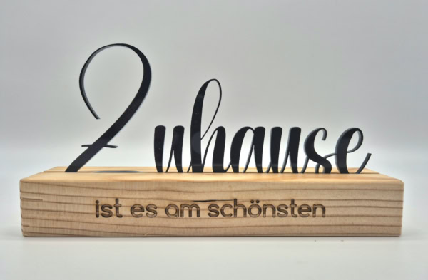 Zuhause ist es am schönsten
