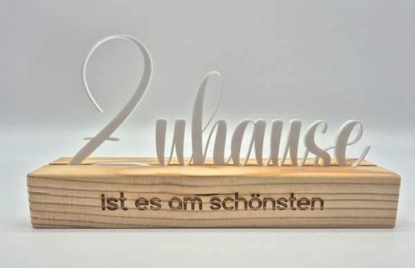 Zuhause ist es am schönsten